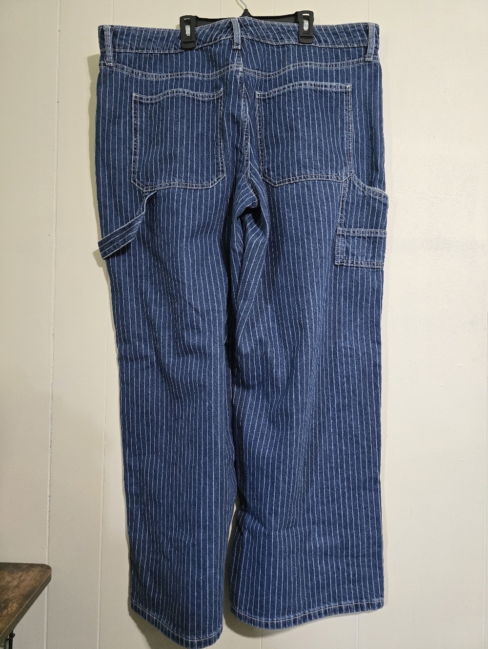 wild fable Blue and White Pinstripe Jeans - Picture 3 of 5